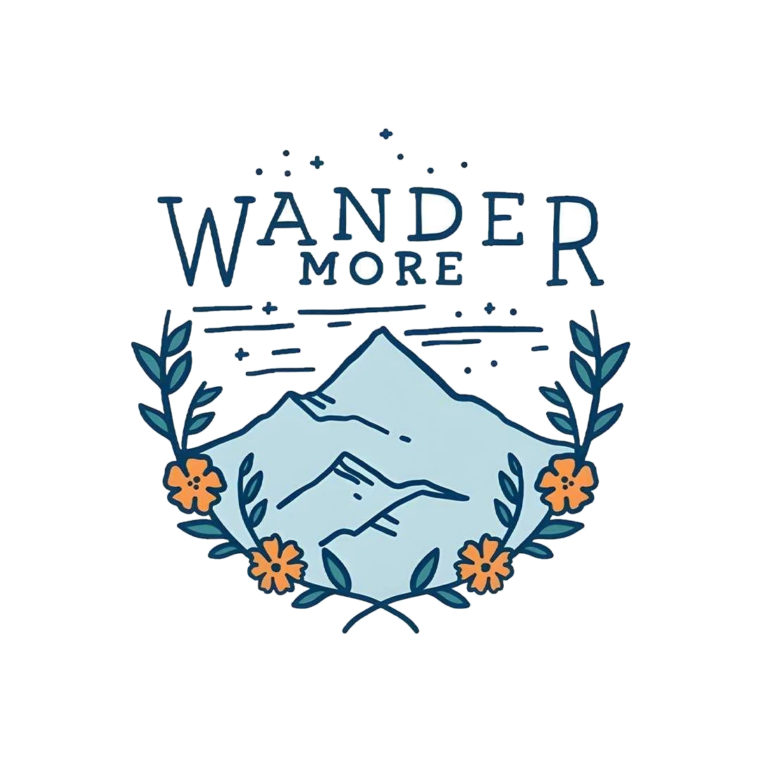 Wander More Sticker